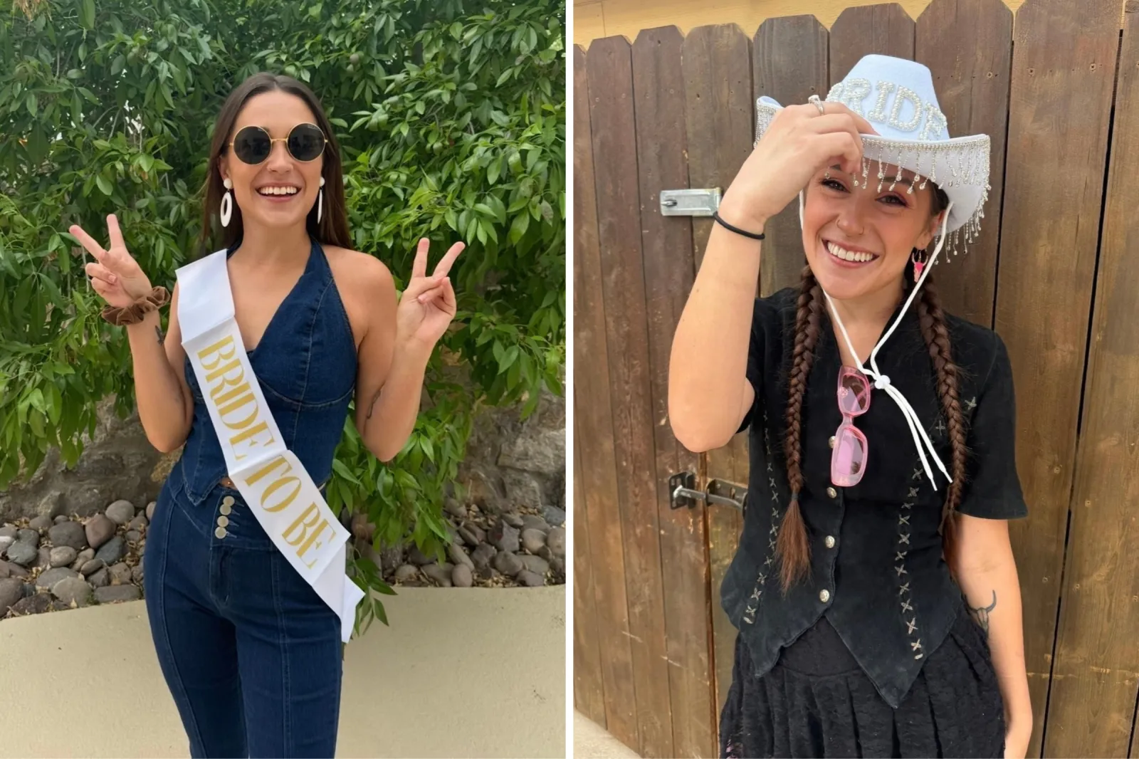 Jaden Slaughter at her bachelorette party, two months before diagnosis.