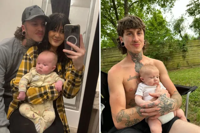 Couple welcomes third baby: a few weeks later, dad receives devastating diagnosis 2 Bailey and Jacobey Severns holding one of their sons, and Jacobey holding one of their sons.
