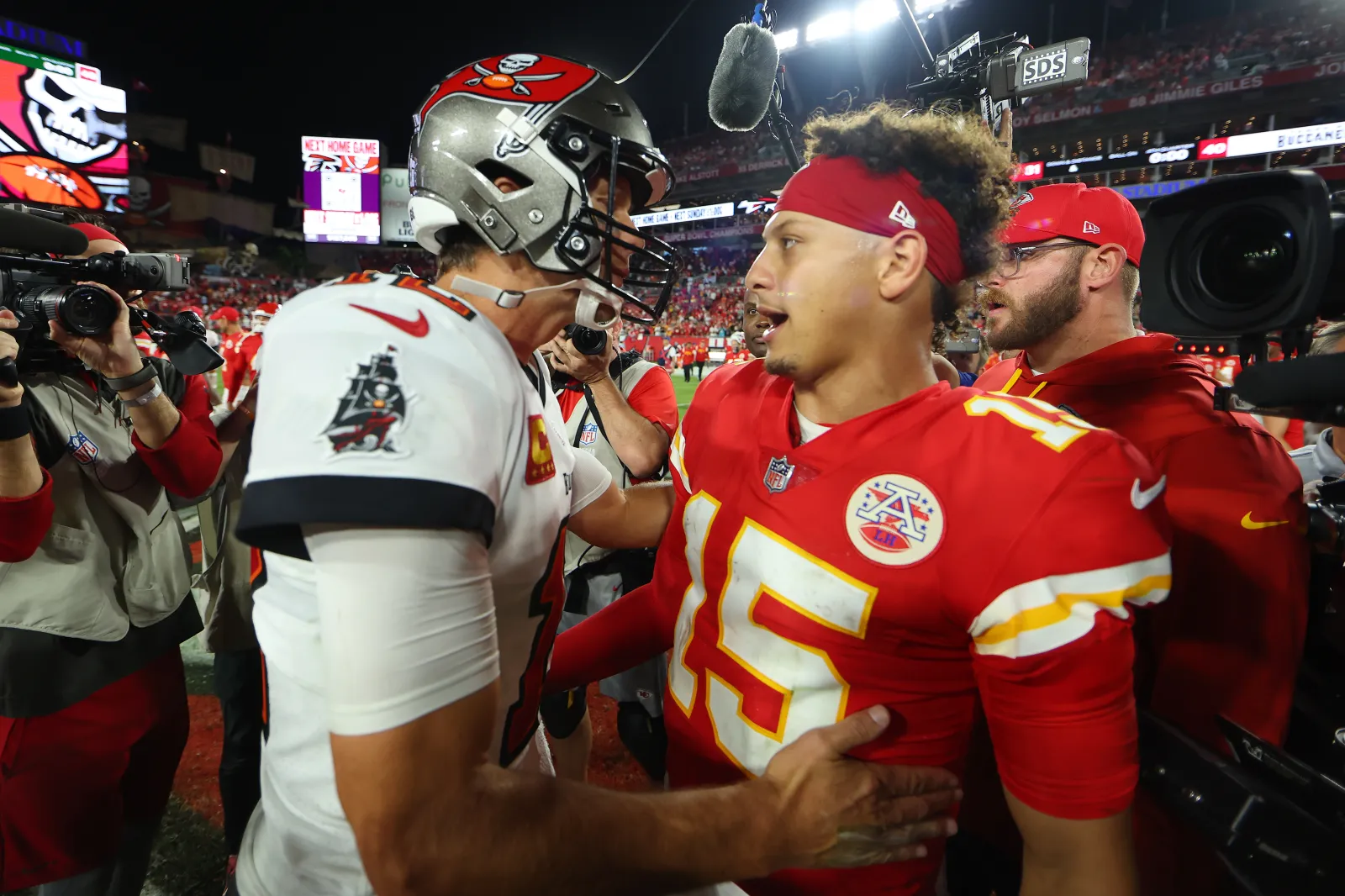 Tom Brady, Patrick Mahomes