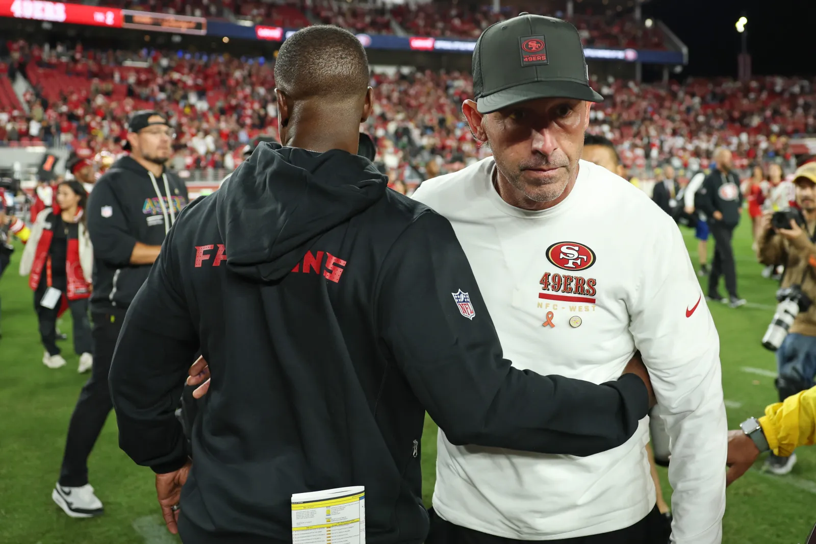 Raheem Morris, Kyle Shanahan