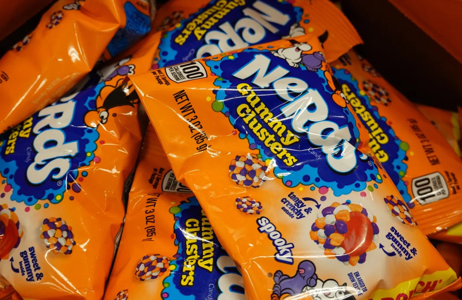 Halloween candy is displayed at a Target store on October 30, 2025, in Novato, California.