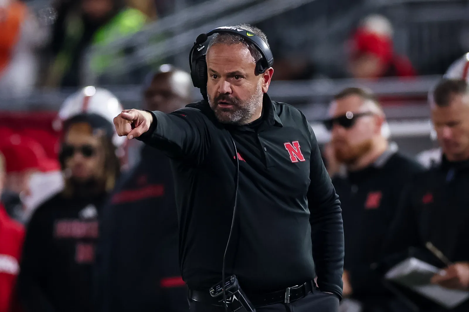 Nebraska head coach Matt Rhule