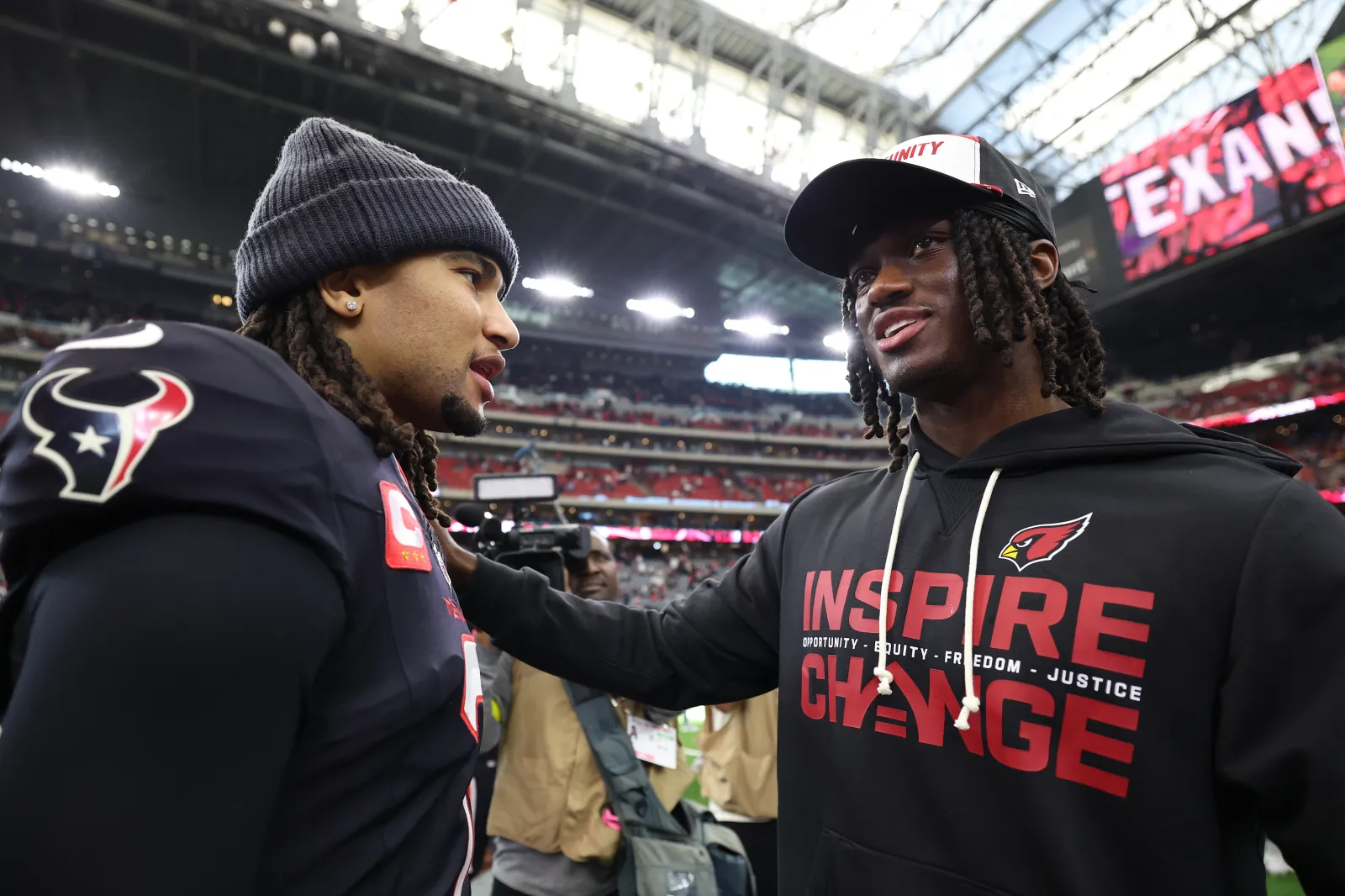 Houston Texans QB C.J. Stroud and WR Marvin Harrison Jr.