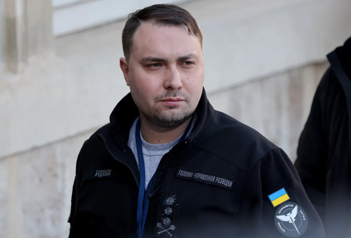 Head of Ukrainian Presidency Office Kyrylo Budanov arrives with the delegation at the Elysee Palace in Paris, on January 6, 2026, prior to the Coalition of the Willing summit on security guarantees for Ukraine.