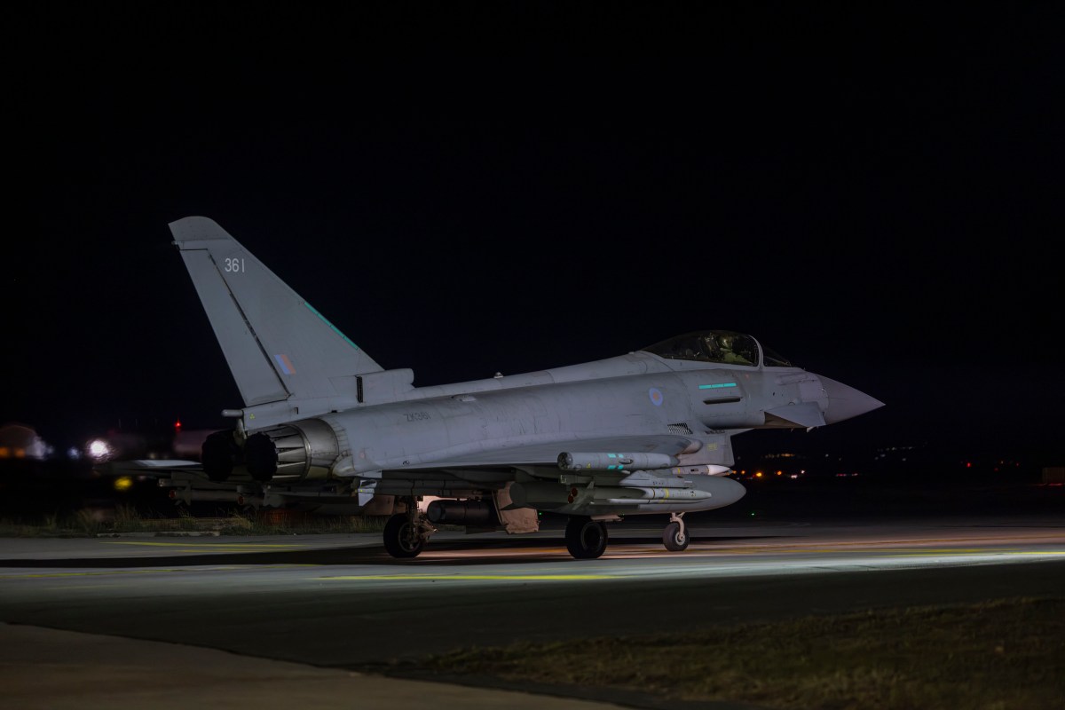 UK To Deploy RAF Typhoon Jets To Protect Saudi Arabia 
