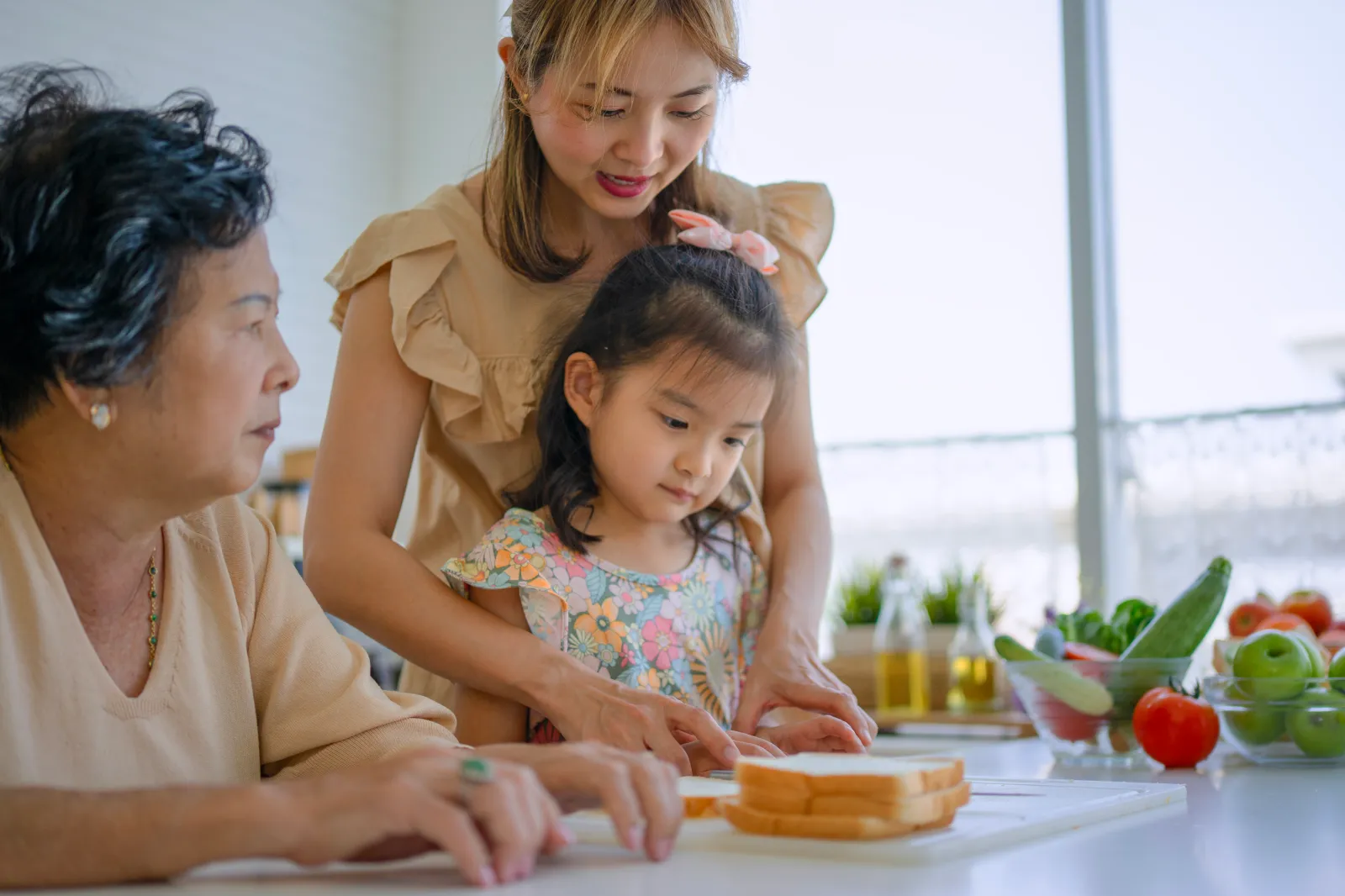 Image for article: I’m the Filling in a Three-Generation Sandwich, and the Pressure Is Real