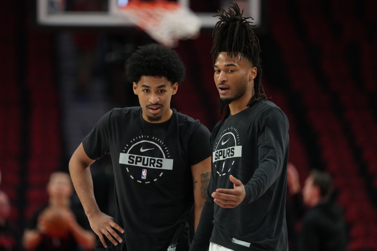 Spurs Guard Dylan Harper Makes Bold Claim About Himself and Stephon Castle