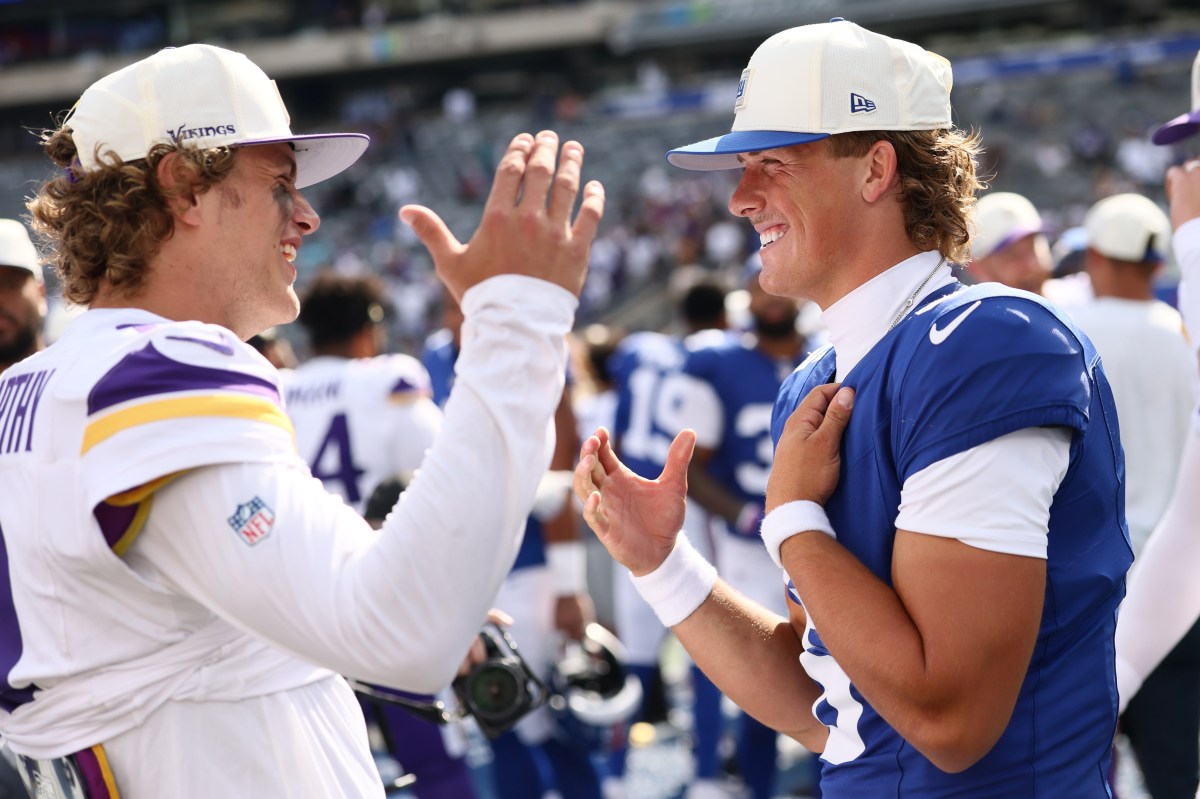 JJ McCarthy Reveals He Talked to Jaxson Dart After Securing Giants' QB1 Job