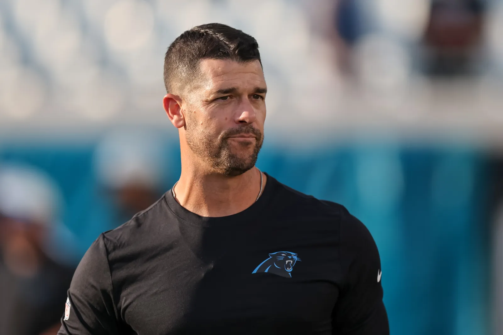Head coach Dave Canales of the Carolina Panthers.