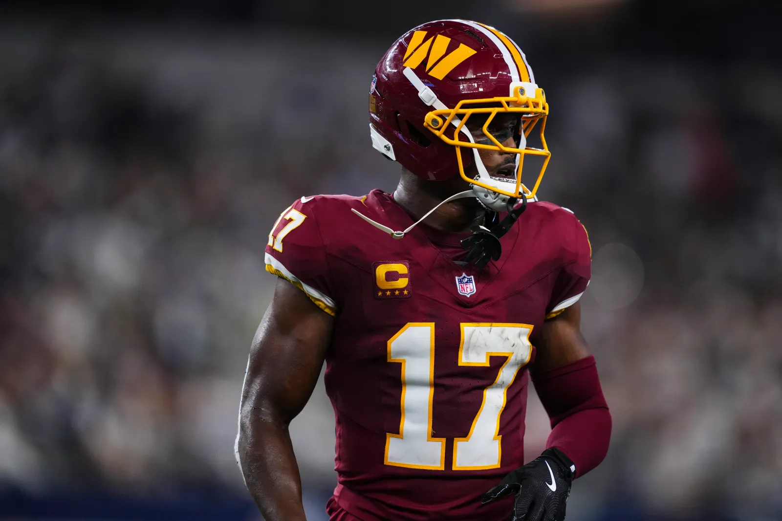 Terry McLaurin #17 of the Washington Commanders.