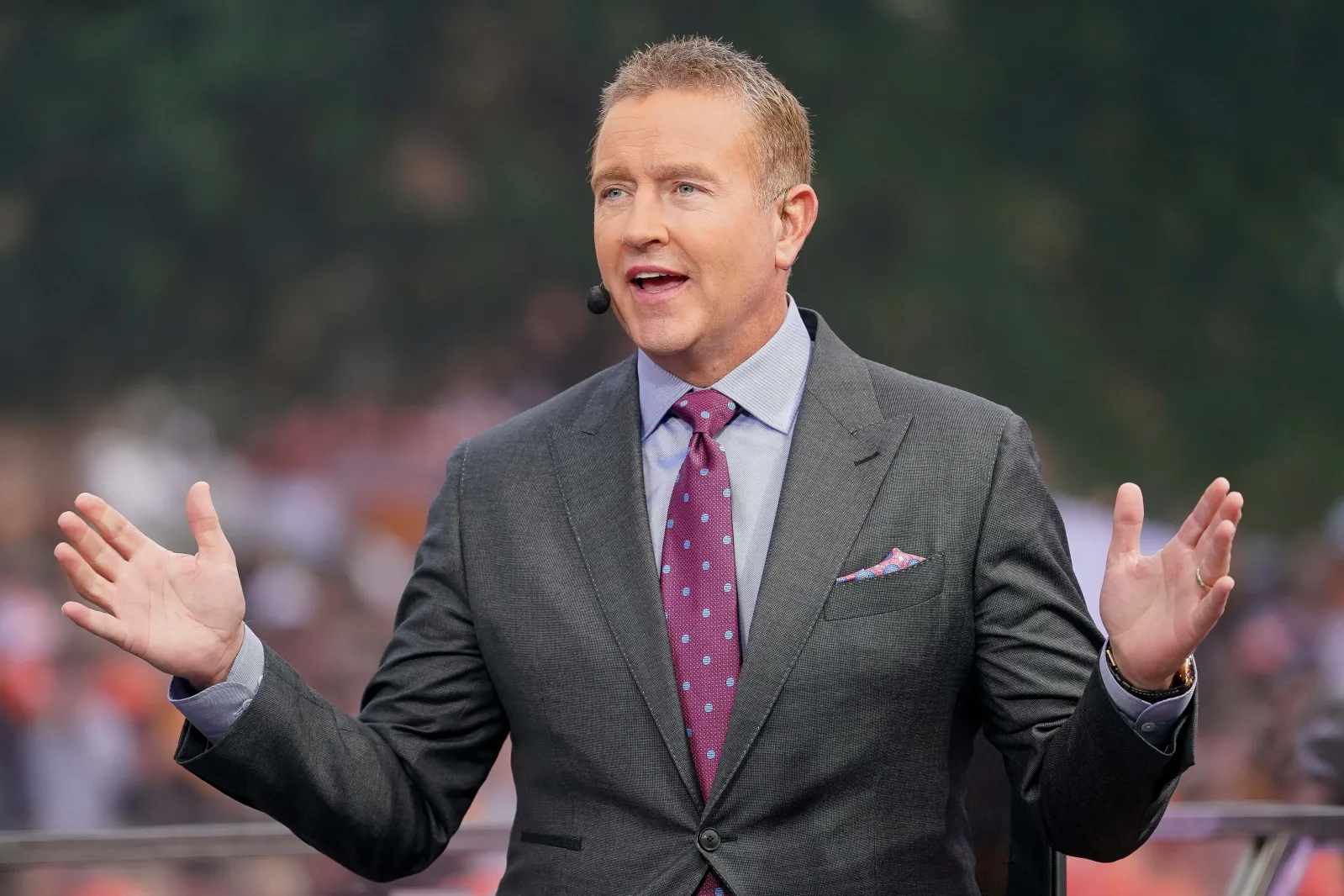 Kirk Herbstreit appears on ESPN College GameDay in Tennessee