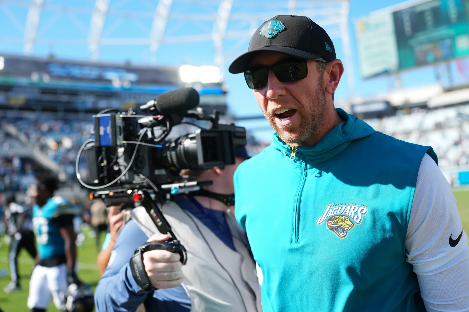Jacksonville Jaguars head coach Liam Coen