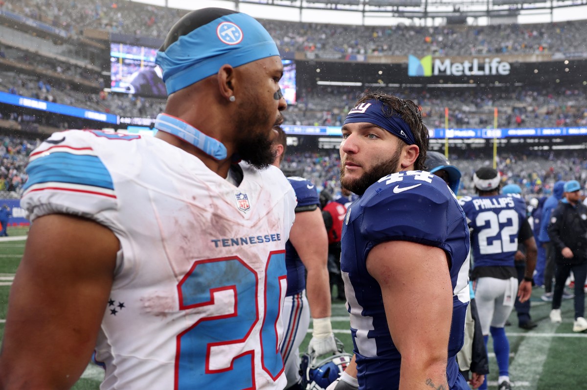 Giants' Cam Skattebo Disciplined by NFL for What He Did Against the Titans