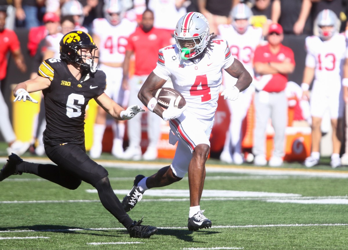 Ohio State WR Jeremiah Smith On the Verge of Breaking Major Big Ten Record