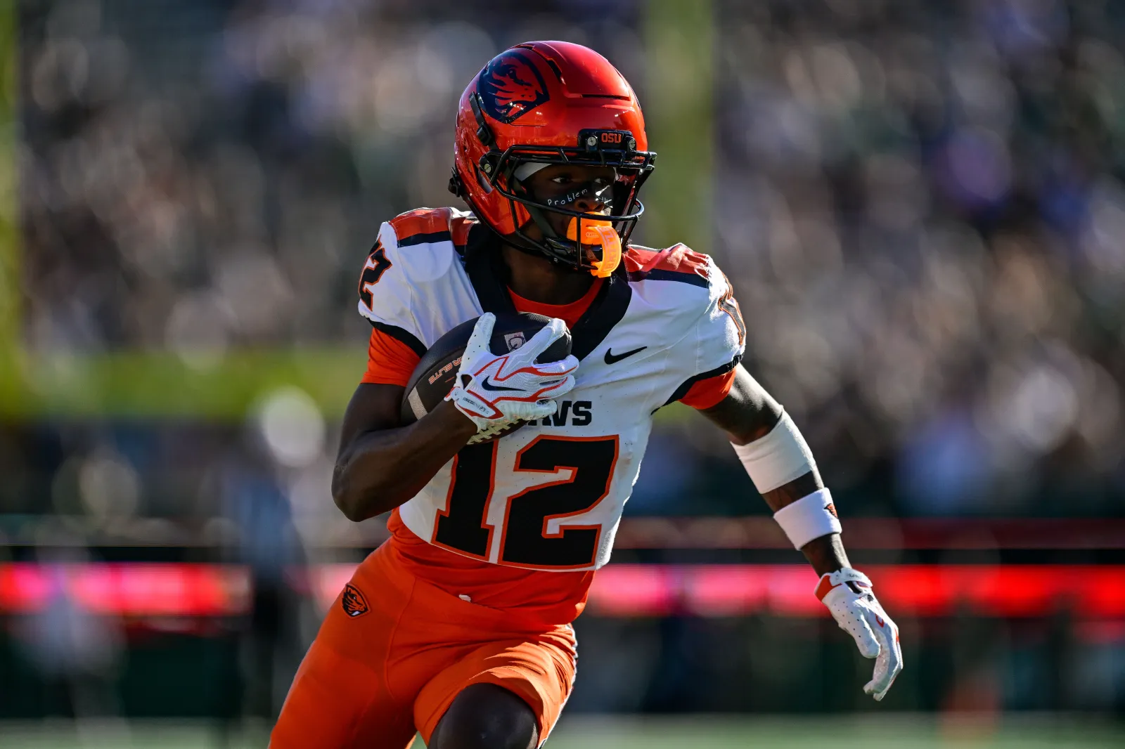 Jesse Legree #12 of the Oregon State Beavers