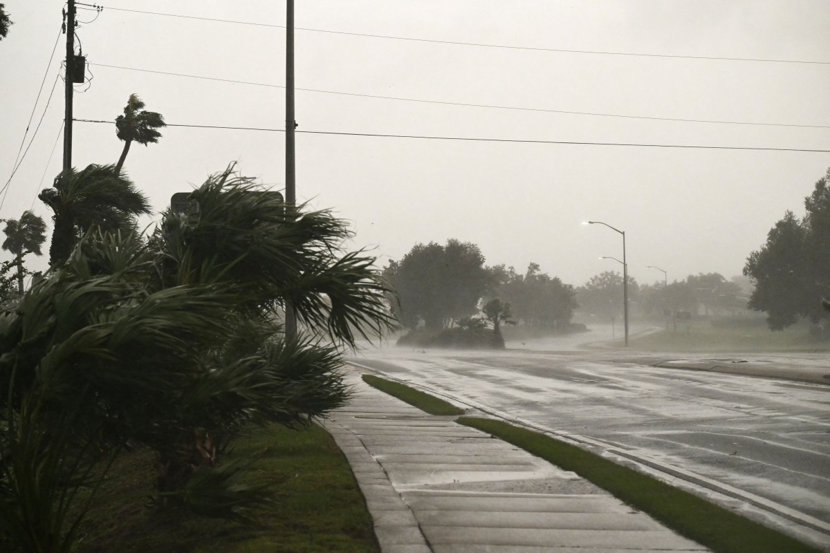 Videos Show Hurricane Isaias Damaging Roofs, Smashing Signs After Landfall