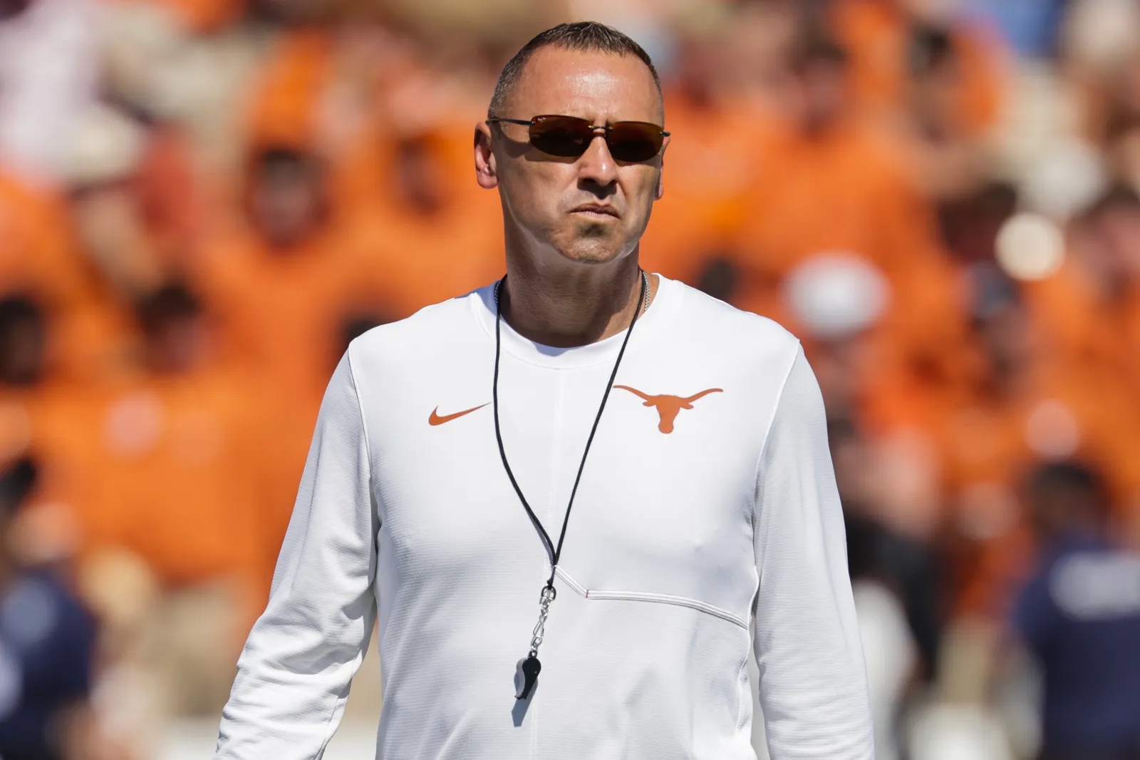 Head coach Steve Sarkisian of the Texas Longhorns.