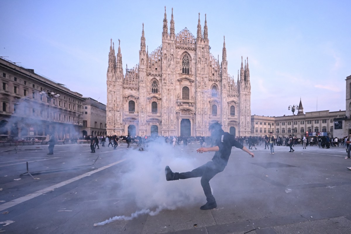 Milan ‘Hooligans’ Condemned As Protests Surround Historic Cathedral