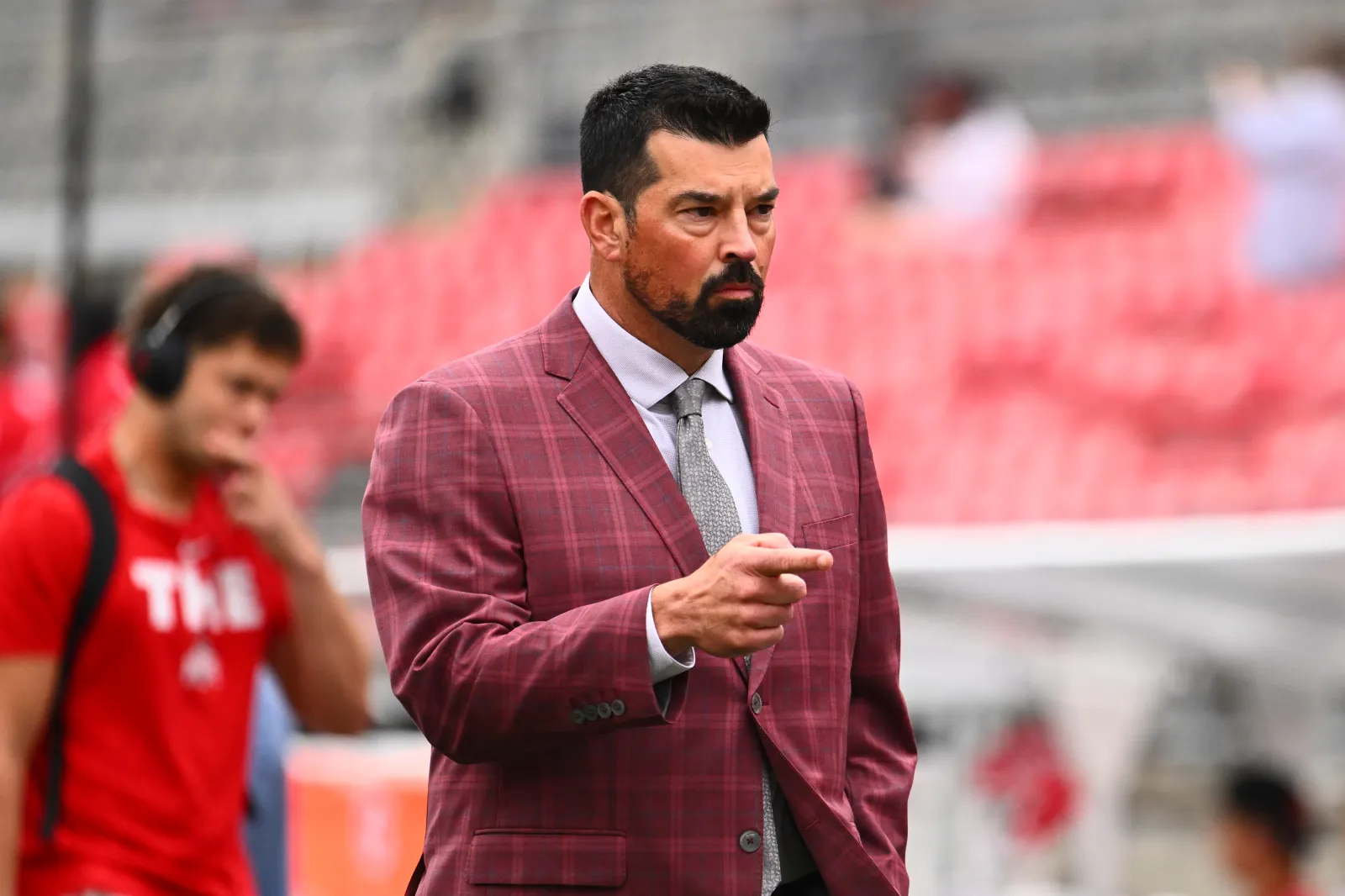 Ohio State head coach Ryan Day