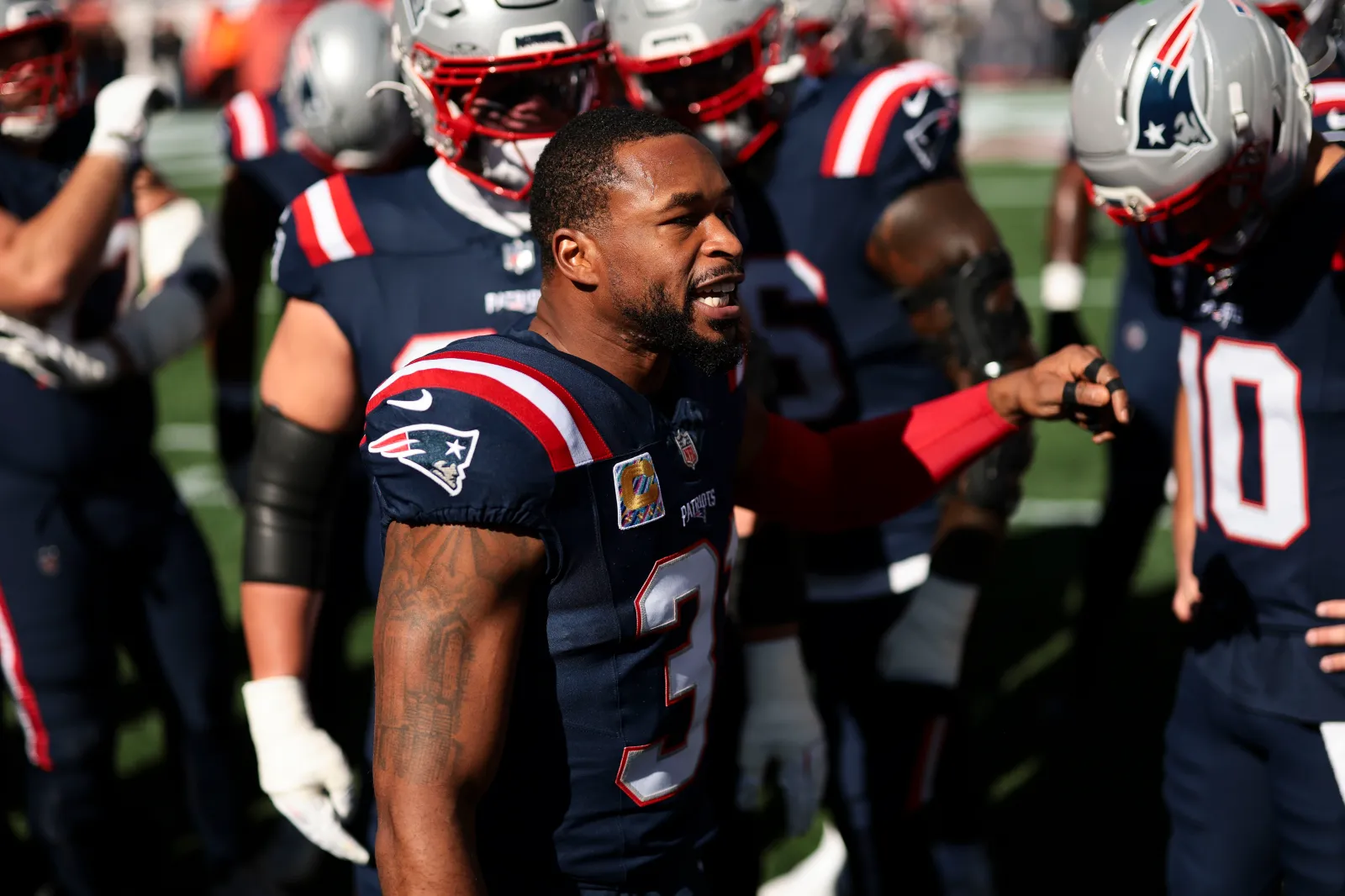 Patriots safety Kevin Byard against New York Jets