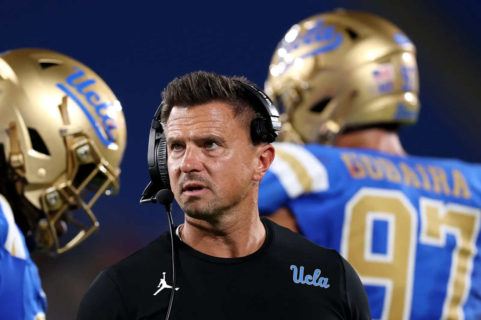 Head coach Bob Chesney of the UCLA Bruins.