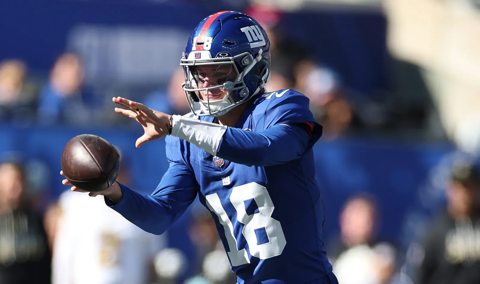 New York Giants QB J.J. McCarthy