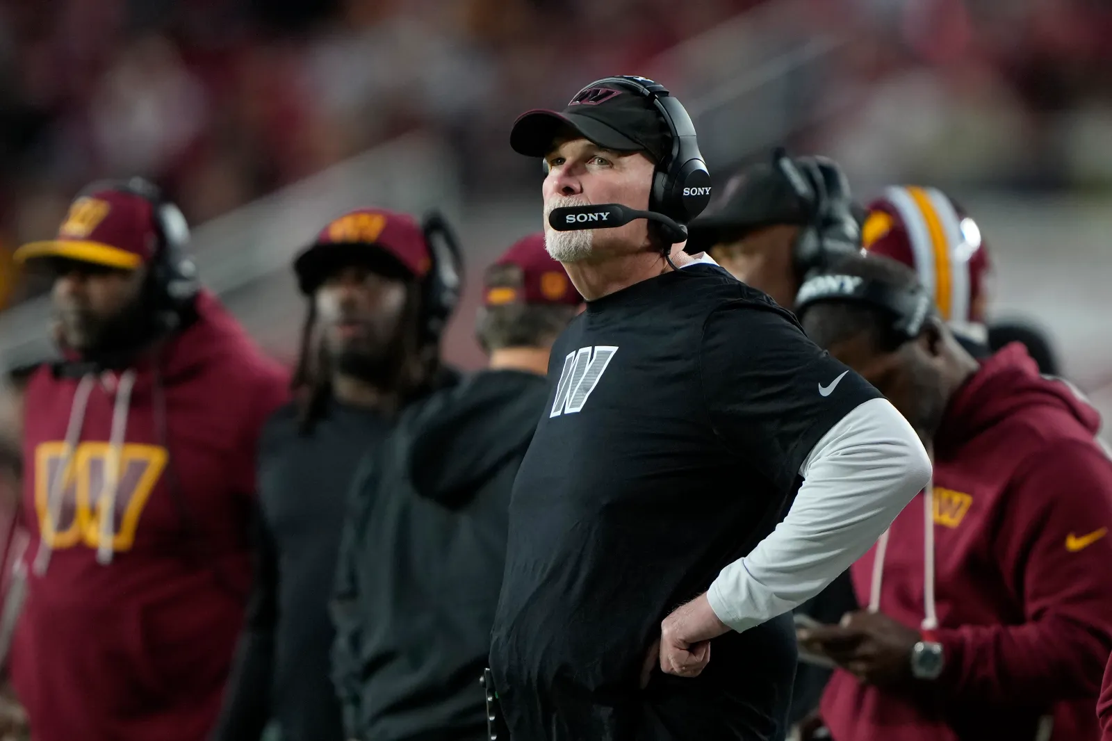 Head coach Dan Quinn of the Washington Commanders