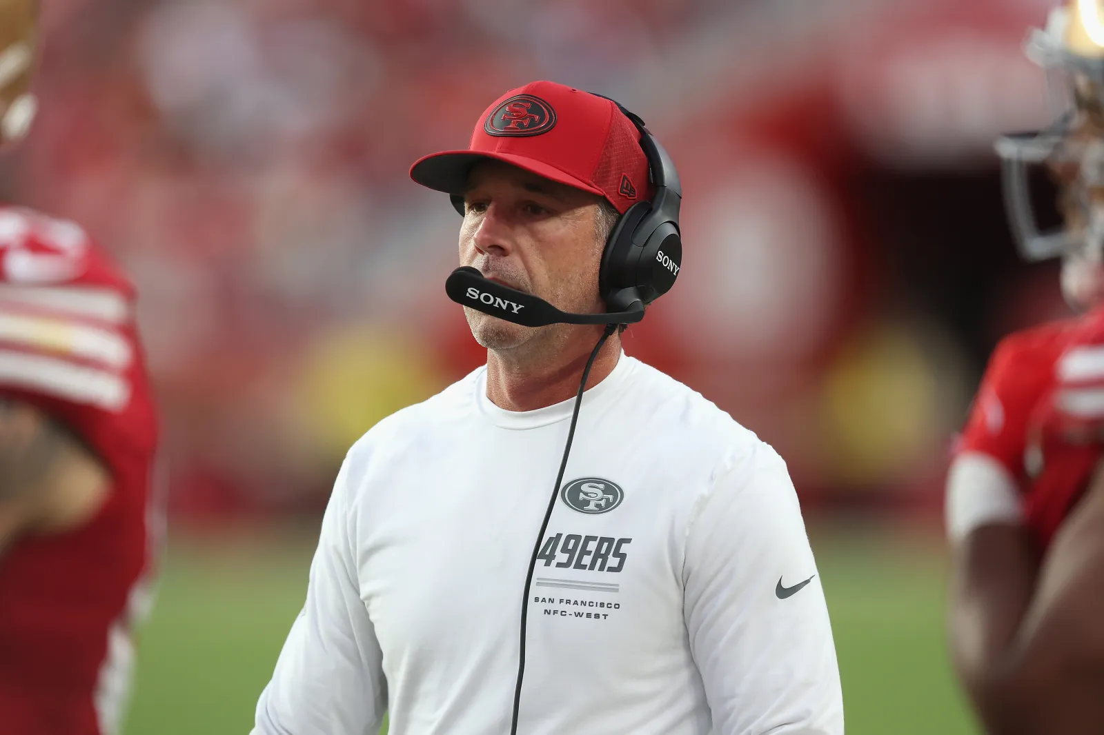 San Francisco 49ers head coach Kyle Shanahan