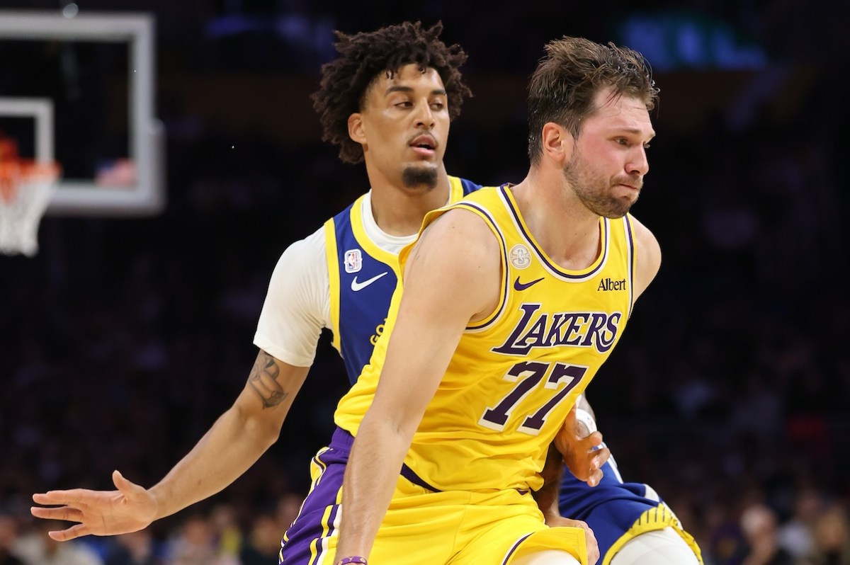 Warriors Rookie Rips Luka Doncic After Technical in Lakers Blowout