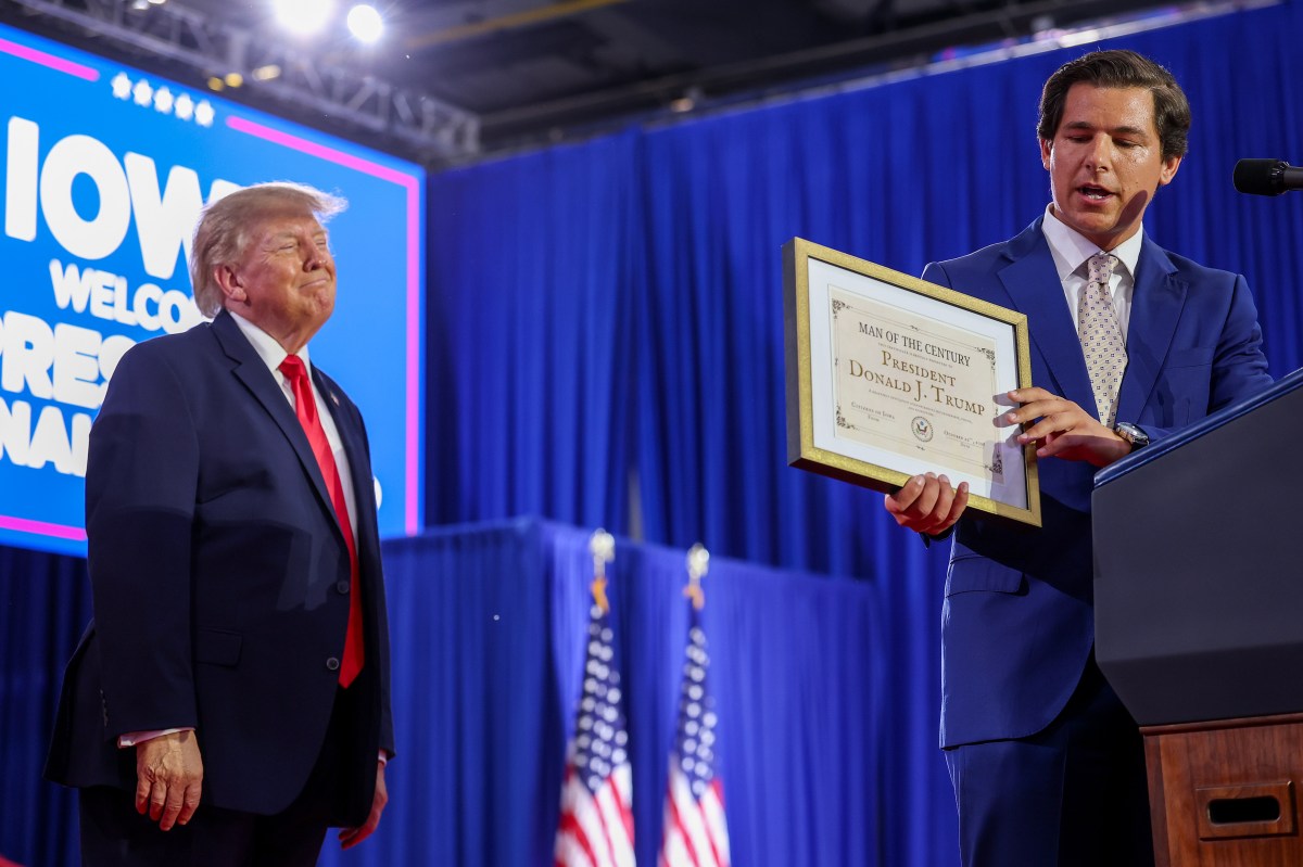 Trump Given 'Man Of The Century' Award