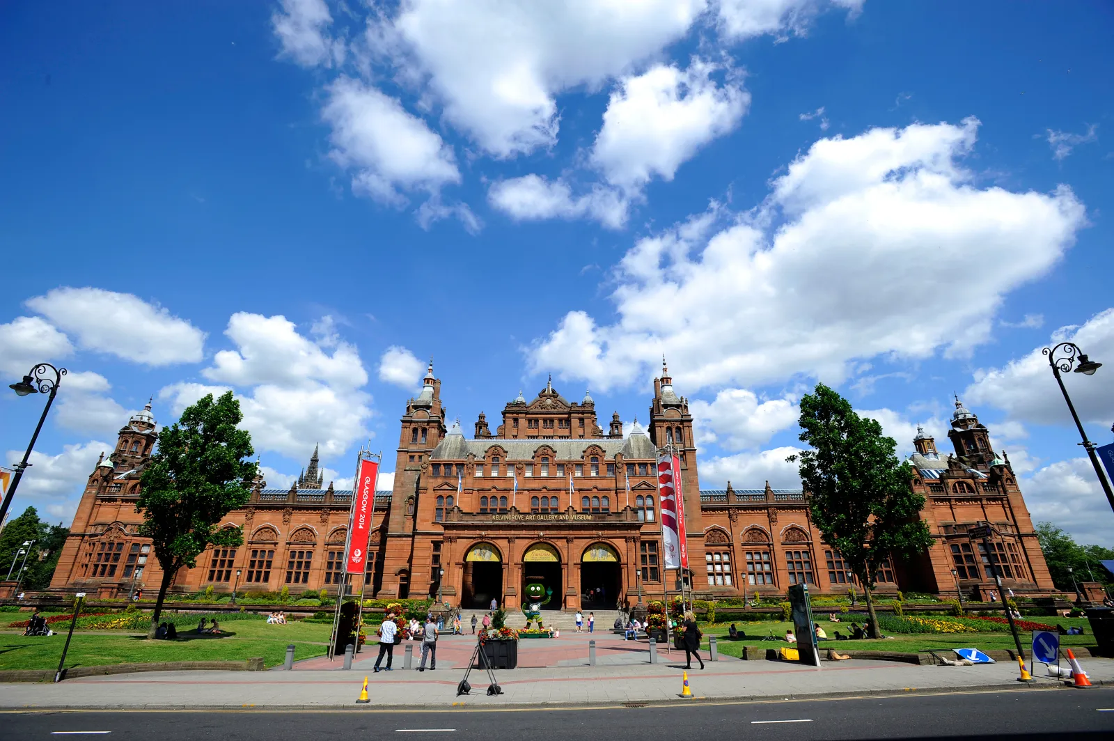 The Kelvingrove Museum and Art Gallery in Glasgow, United Kingdom, is pictured on July 22, 2014.