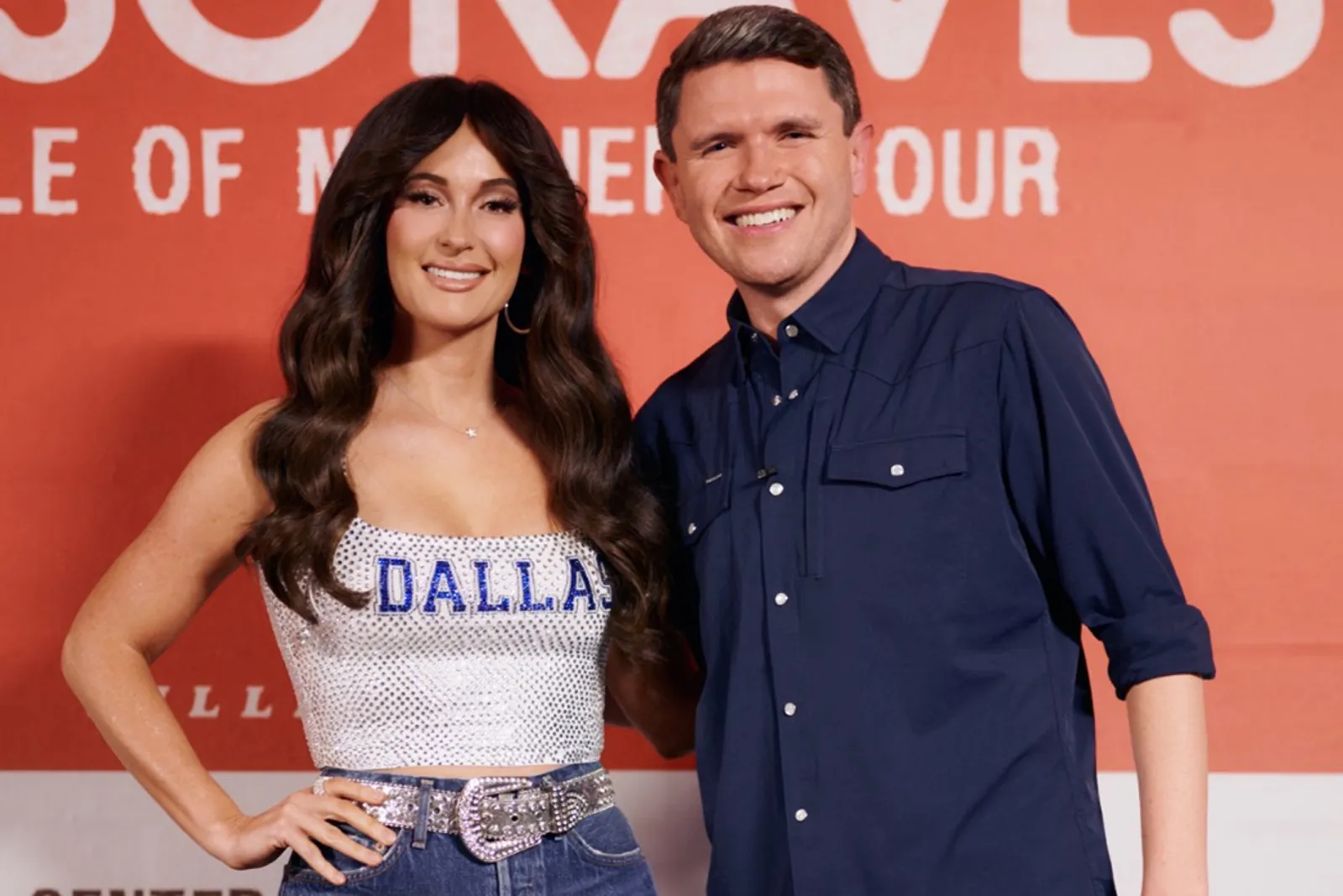 Texas Senate candidate James Talarico, a Democrat, shared a photo with country music singer Kacey Musgraves on X on Monday.