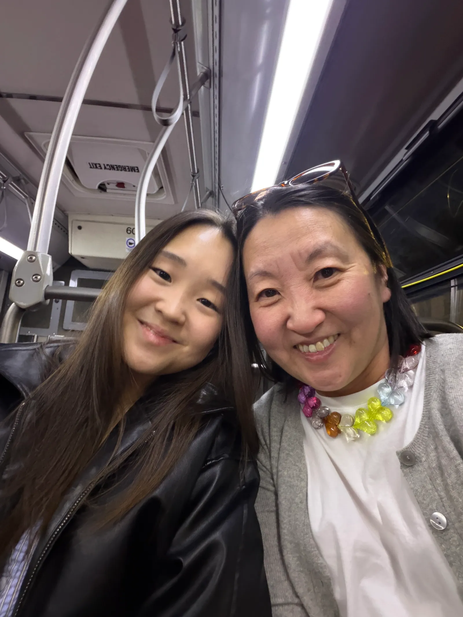Stacy S. Kim with her daughter, Allison.