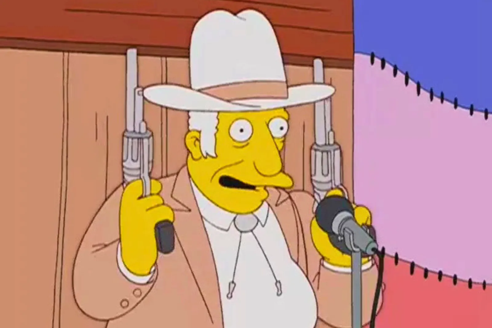 The Rich Texan character from The Simpsons.
