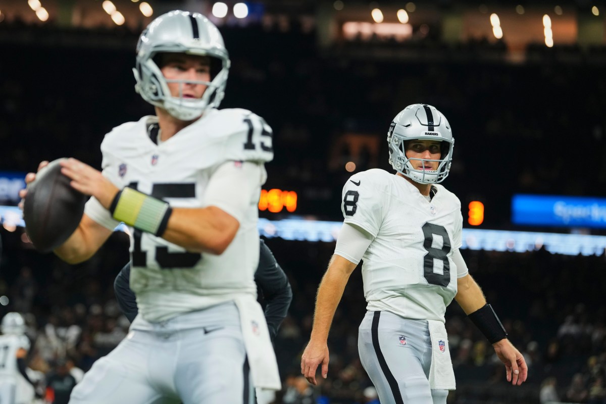 Raiders Give Fernando Mendoza, Kirk Cousins QB Update Before Week 6 vs Bills