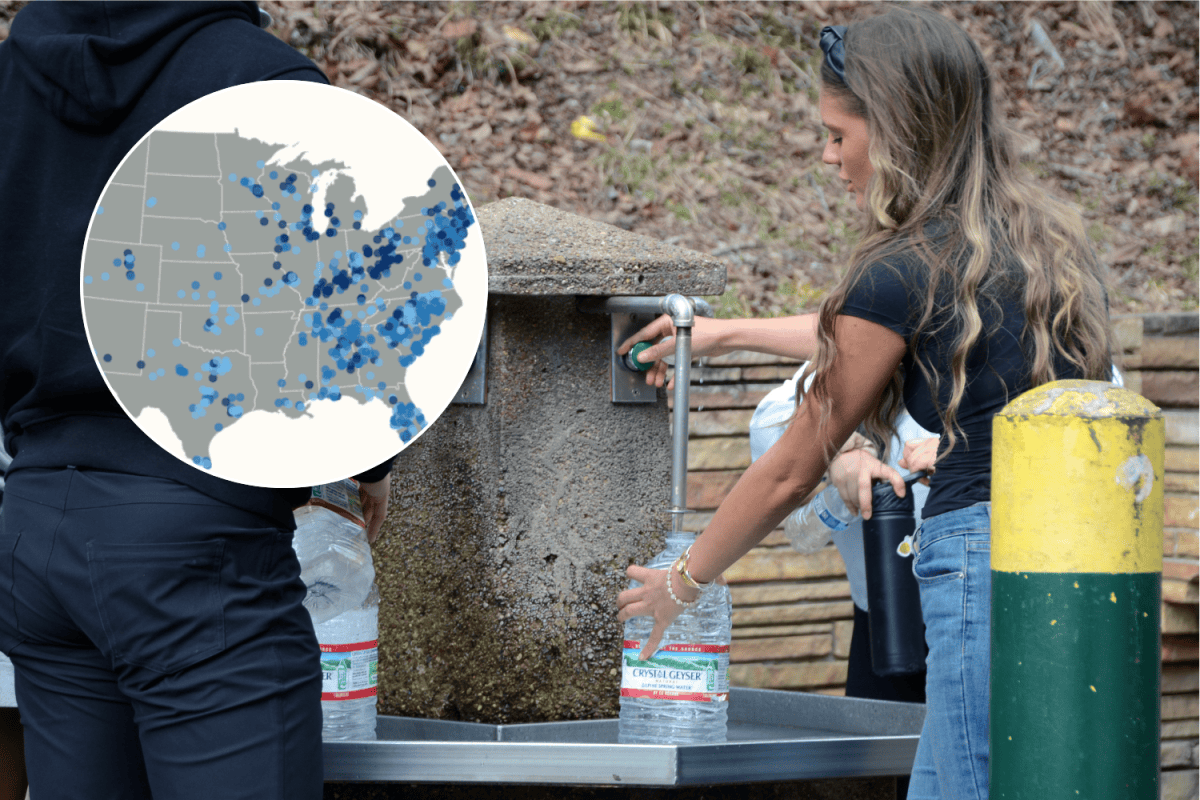 Map Shows US Drinking Water Contaminated With ‘Forever Chemicals’