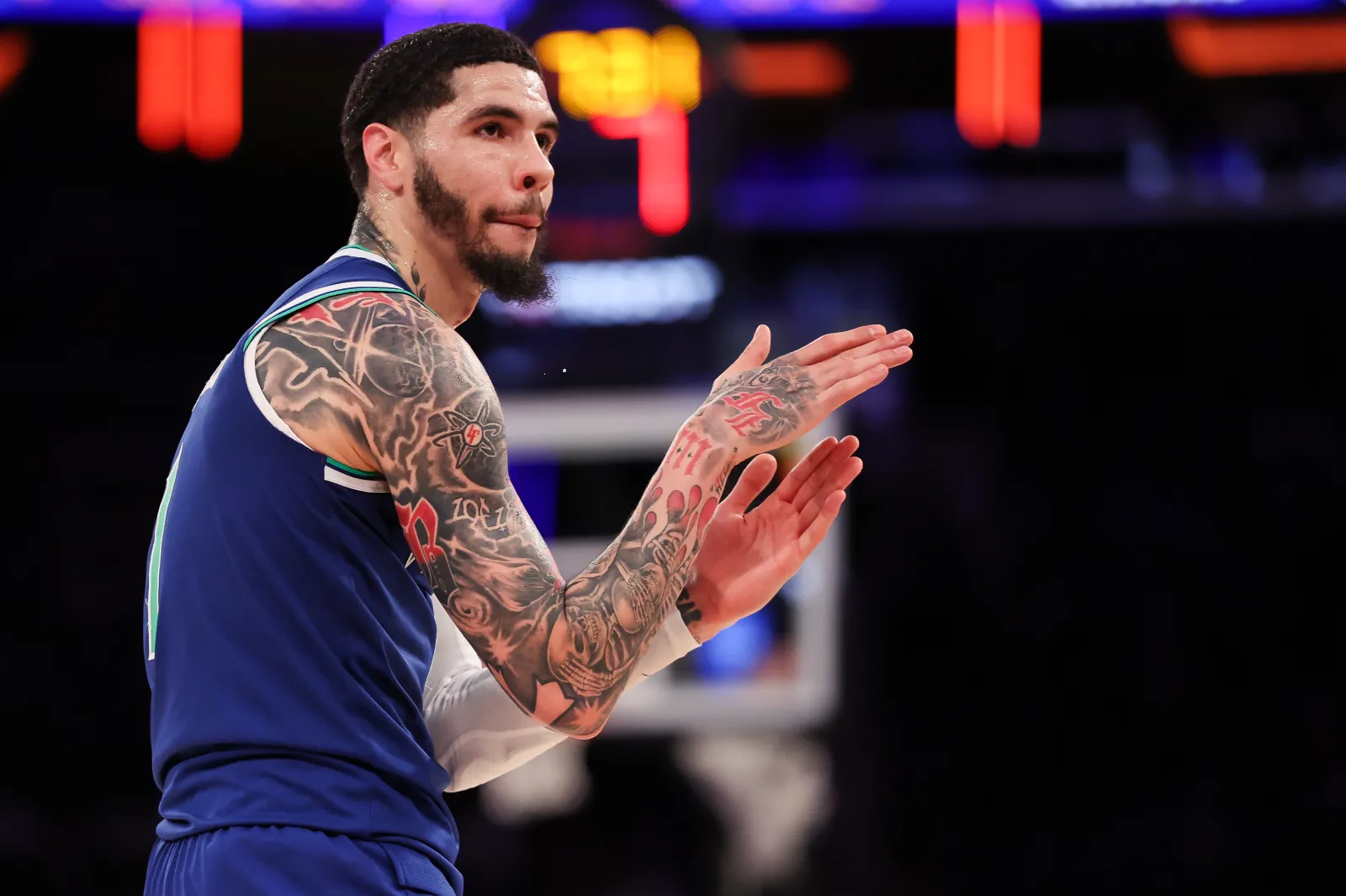 Minnesota Timberwolves guard LaMelo Ball